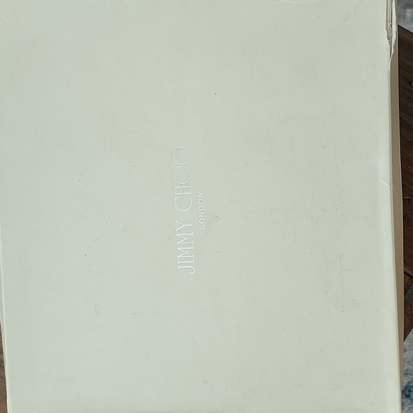 Jimmy Choo Blue Suede Niagara Sue Platform Heels - Picture 11 of 15